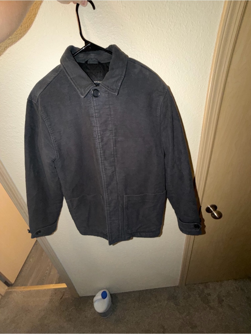 Banana Republic Dark Gray Heavyweight Winter Coat